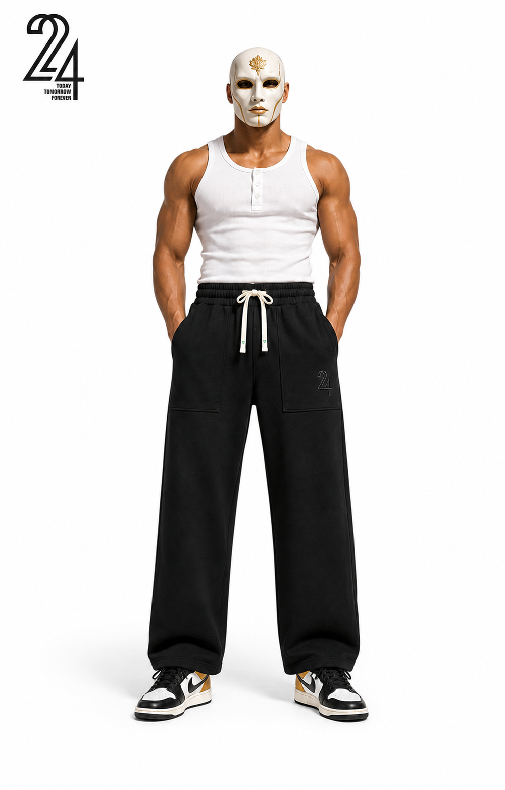 224 Super Wide Leg SweatPants
